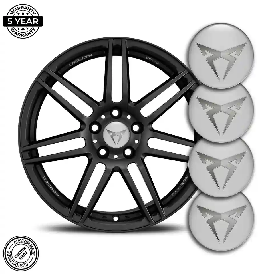 Cupra Wheel Emblem Self-Adhesive Stylish Design