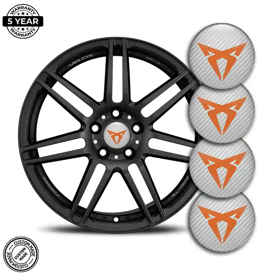 Cupra Wheel Emblems Premium Edition