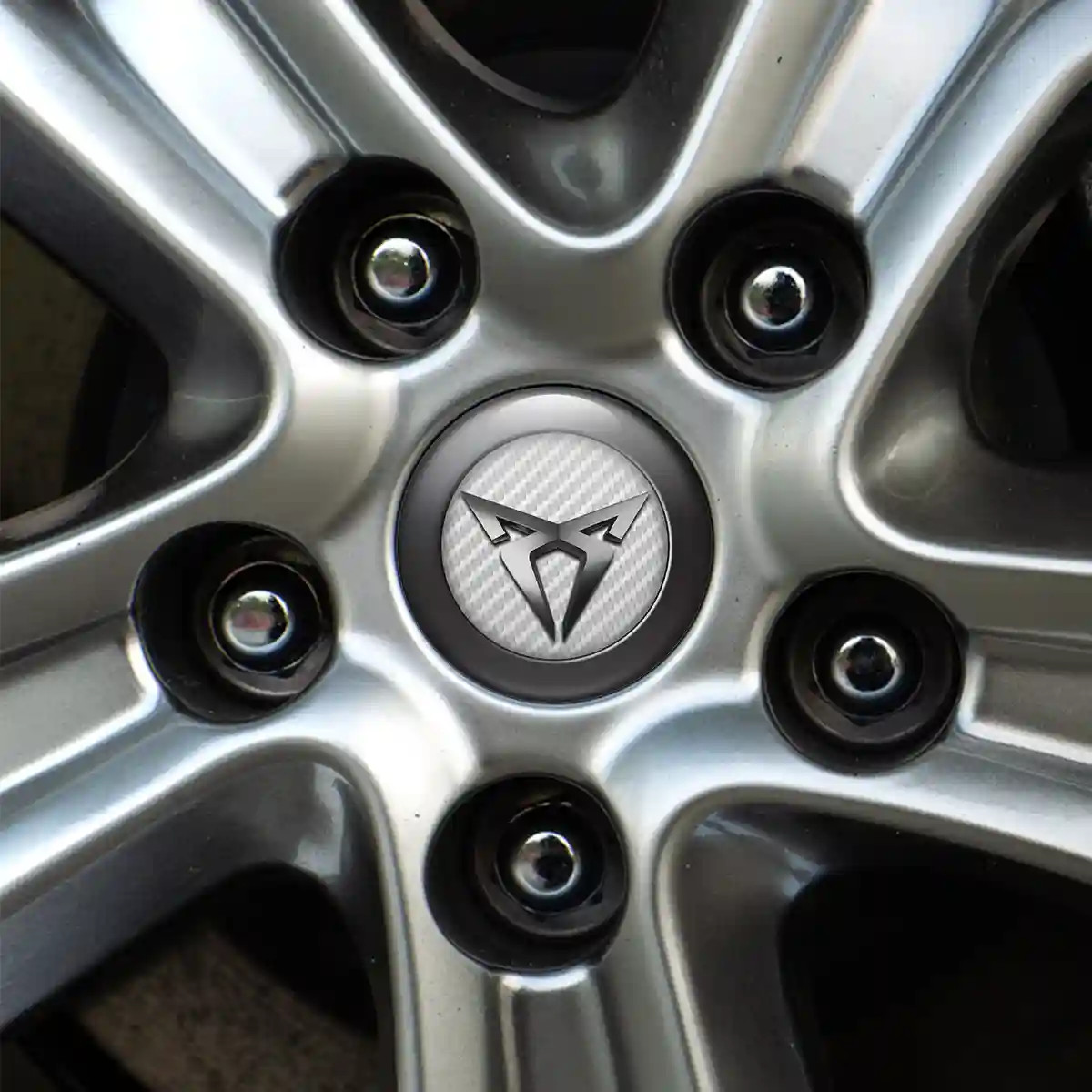 Cupra Wheel Emblems Stylish Design