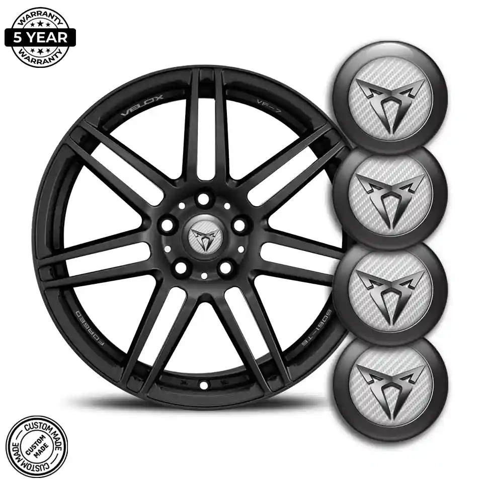 Cupra Wheel Emblems Stylish Design