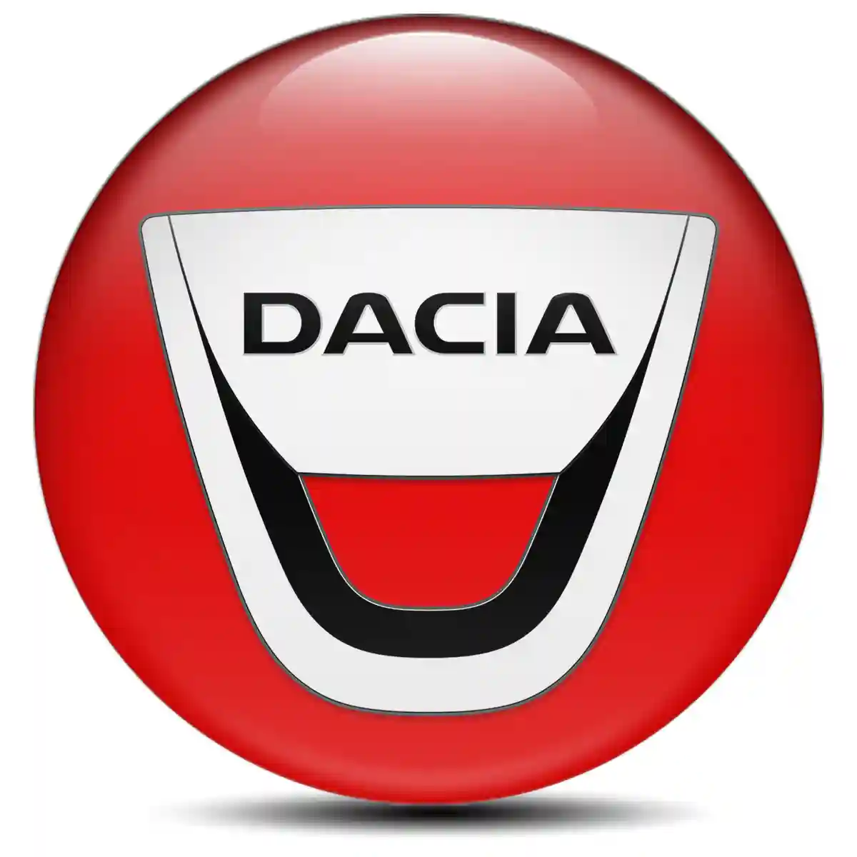Dacia Logo Silicone Badge Self-Adhesive High Quality