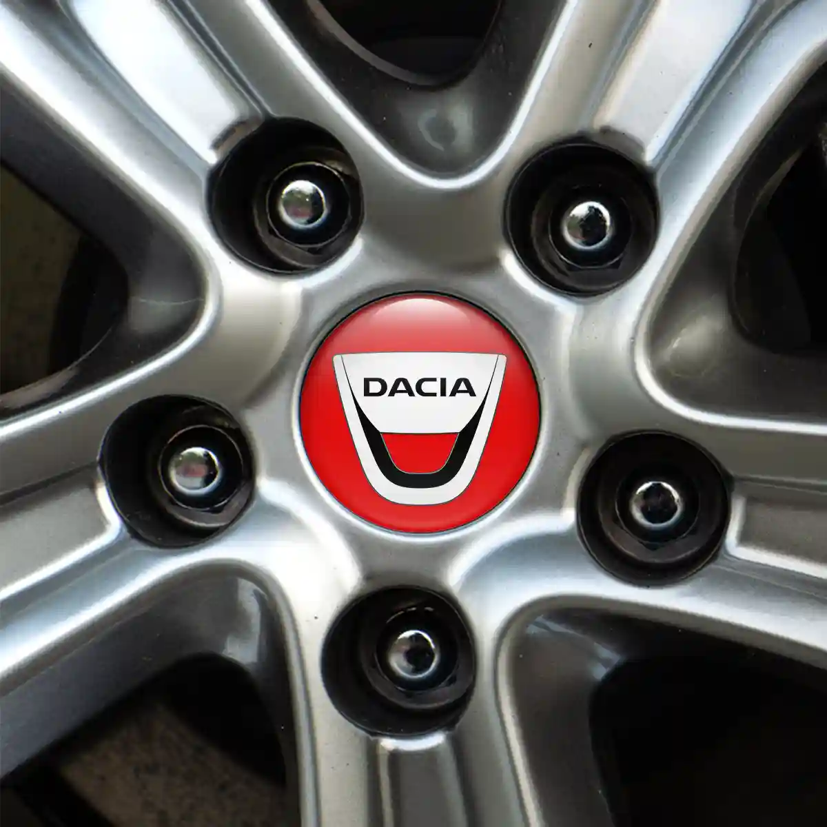 Dacia Logo Silicone Badge Self-Adhesive High Quality