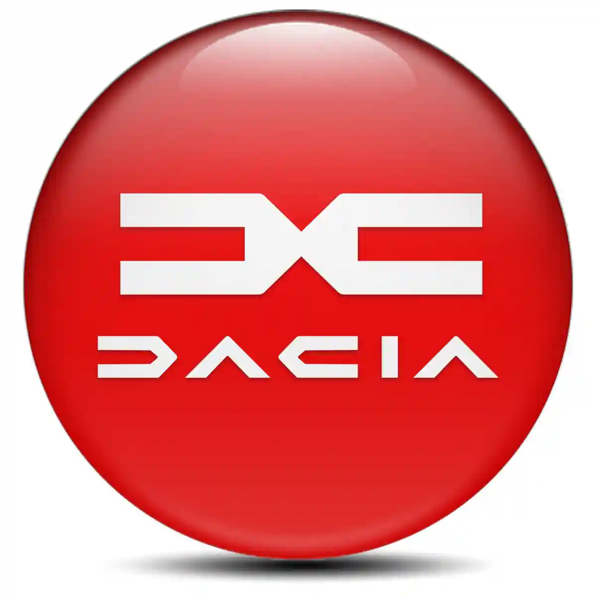 Dacia Logo Silicone Sticker Self-Adhesive High Quality