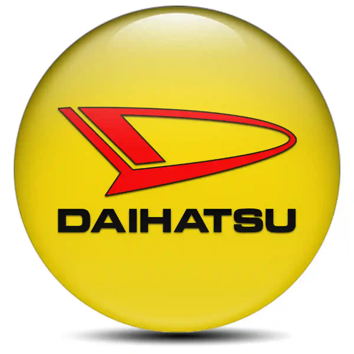 Daihatsu Emblem Badge Self-Adhesive High Quality