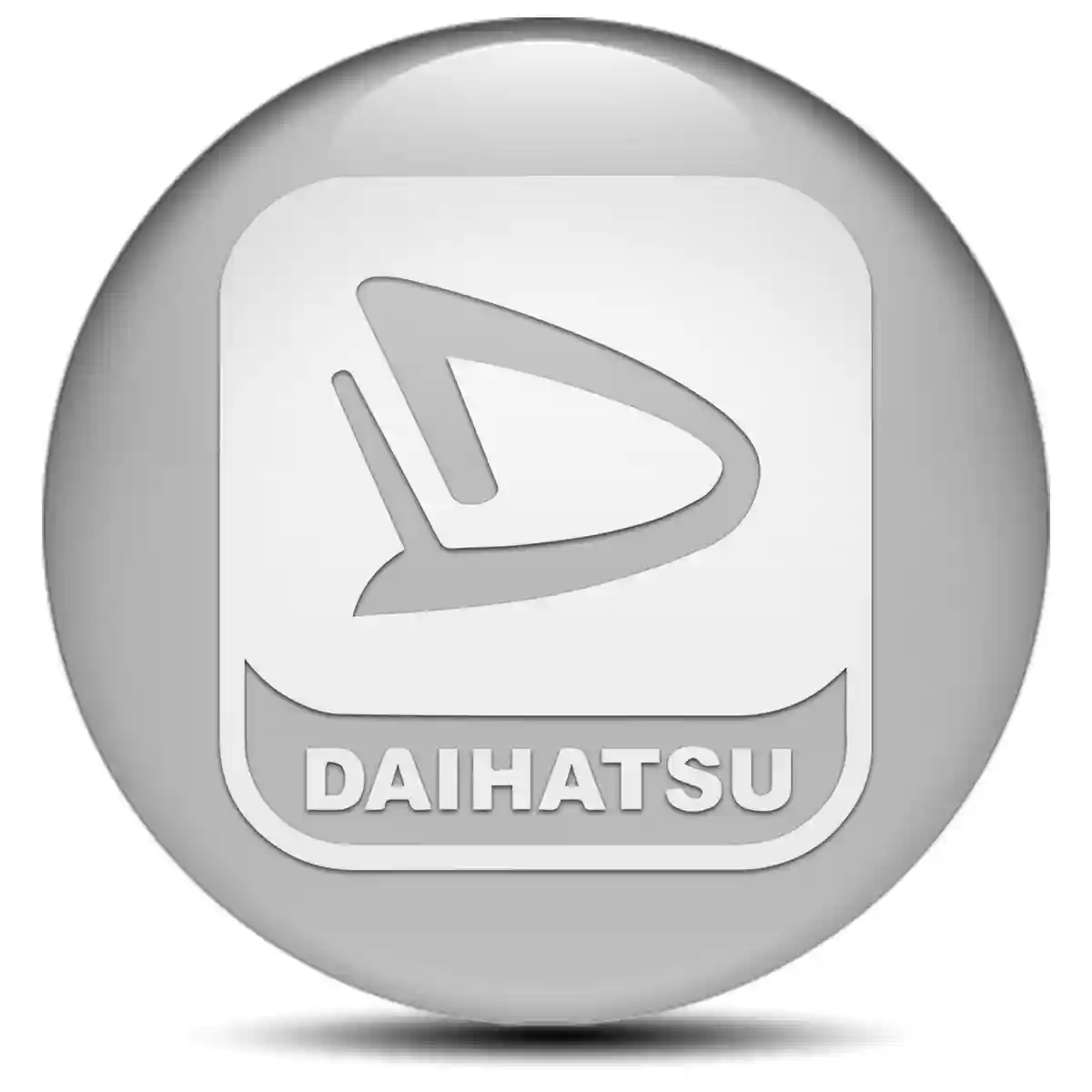 Daihatsu Emblem Center Hub Cap Self-Adhesive Stylish Design
