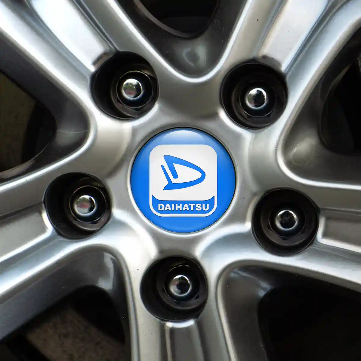 Daihatsu Logo Silicone Badge High Quality