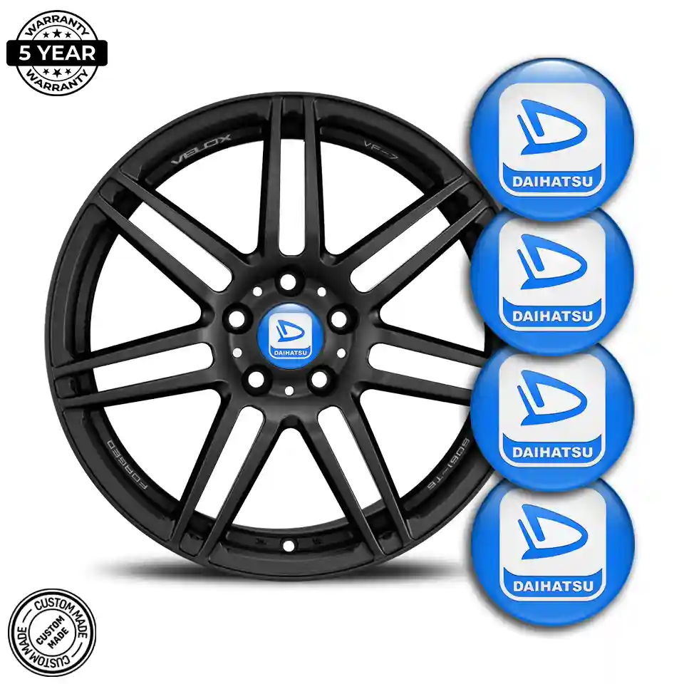 Daihatsu Logo Silicone Badge High Quality