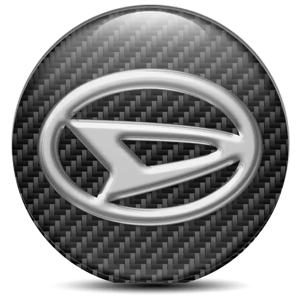 Daihatsu Logo Silicone Sticker Stylish Design