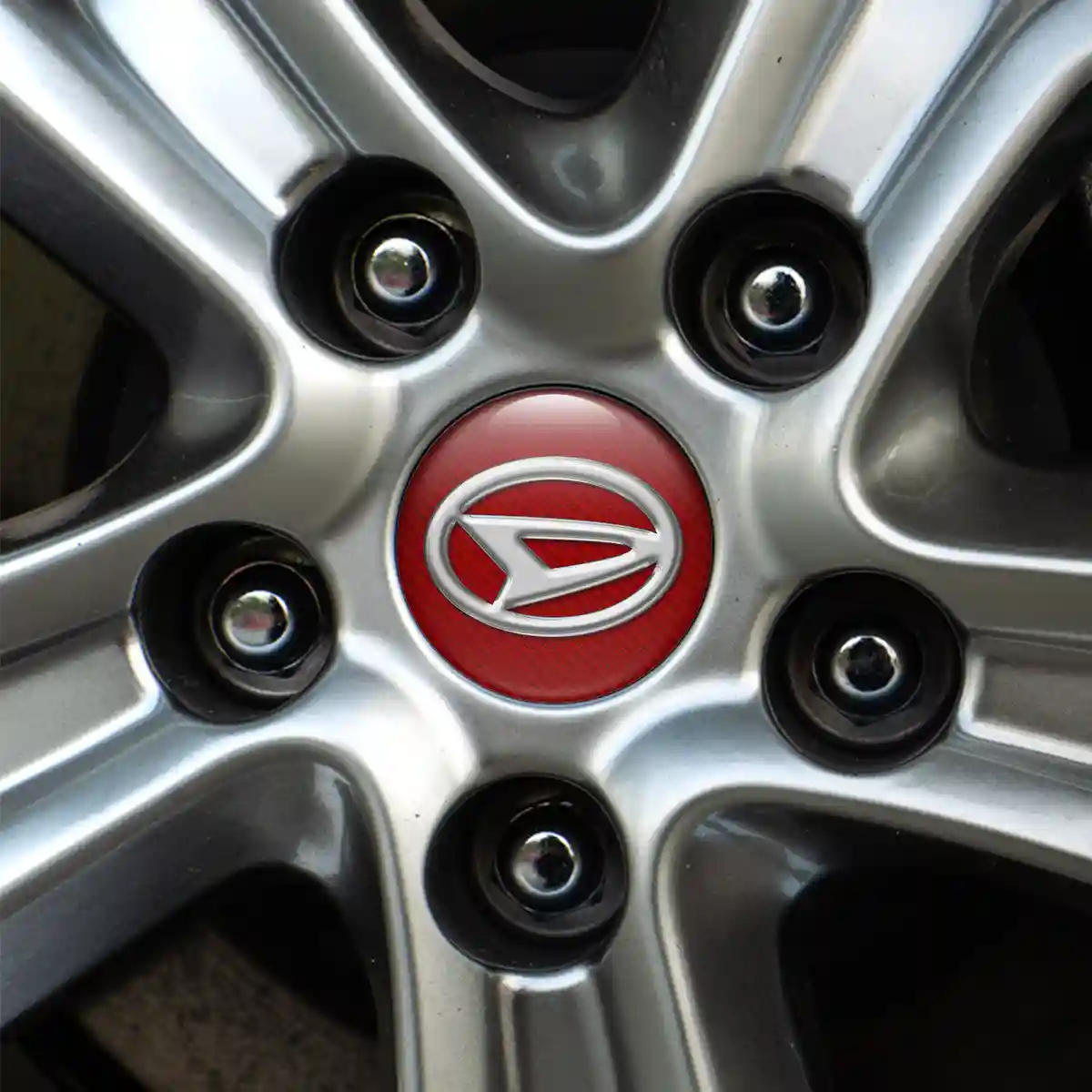 Daihatsu Silicone Sticker Stylish Design