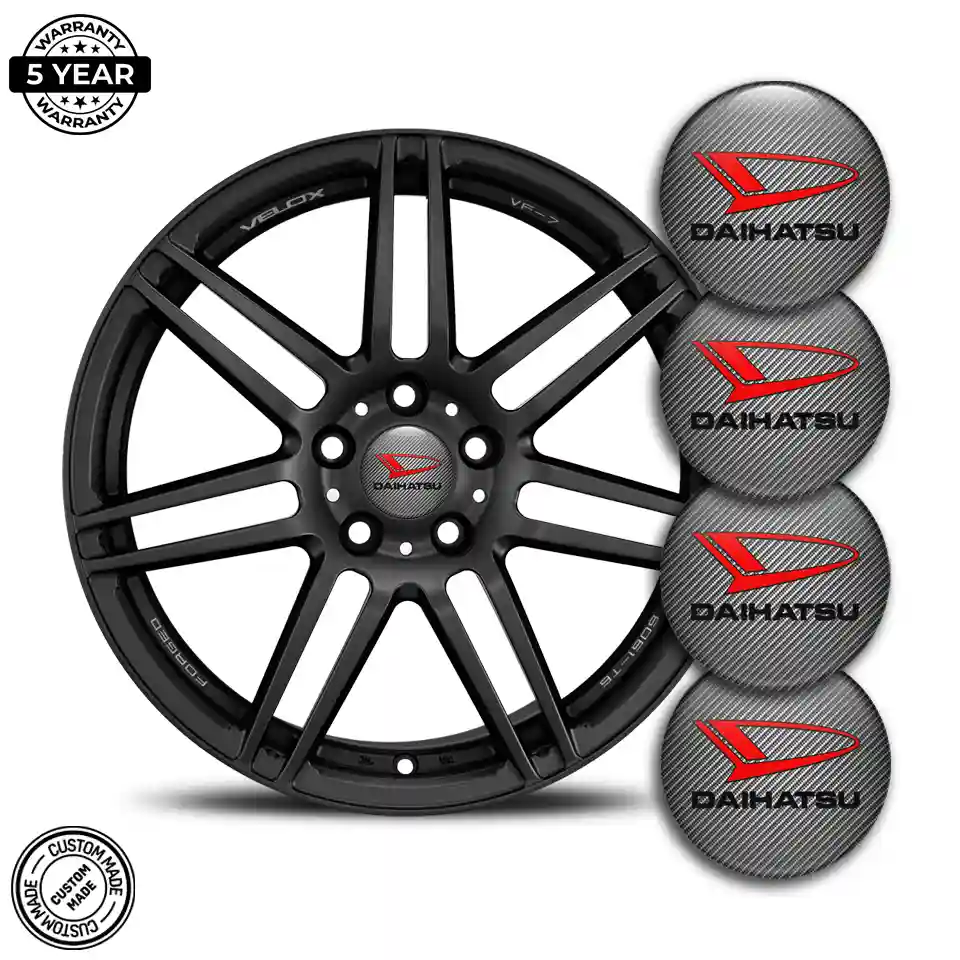 Daihatsu Wheel Emblems High Quality