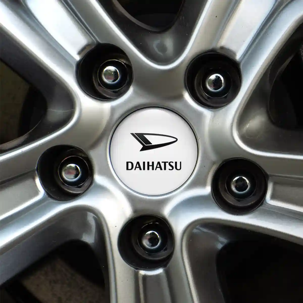 Daihatsu Wheel Emblems Stylish Design