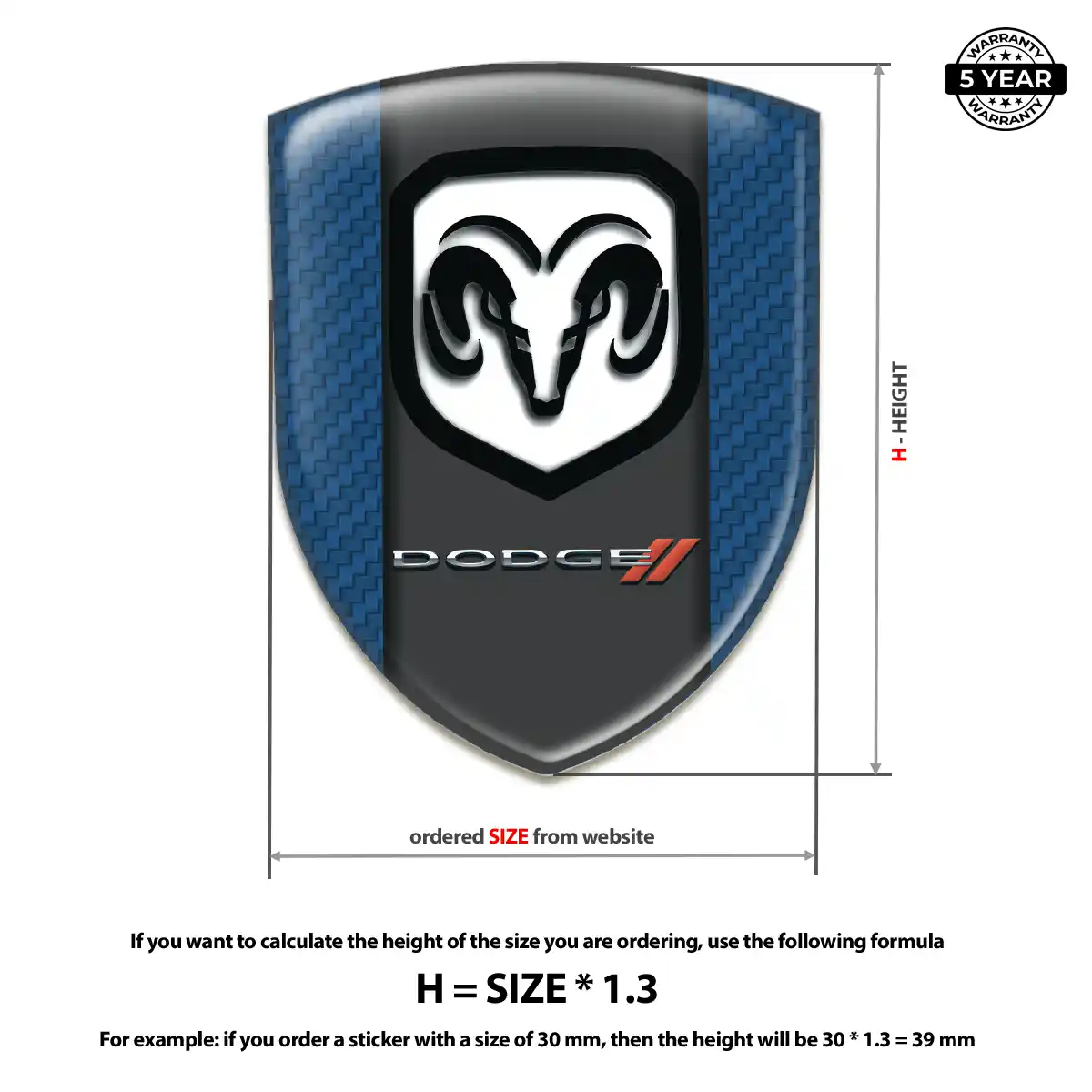Dodge Badge Refined Design
