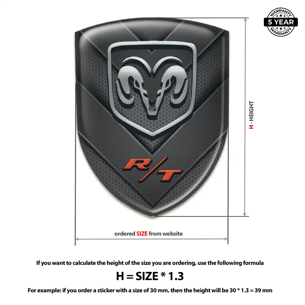 Dodge Badge Sleek Style
