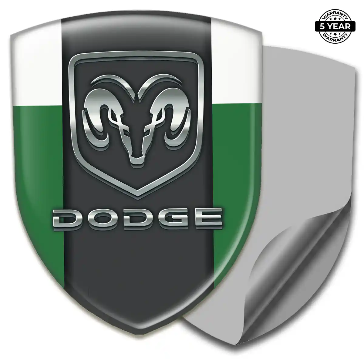 Dodge Car Logo Decal Sleek Style