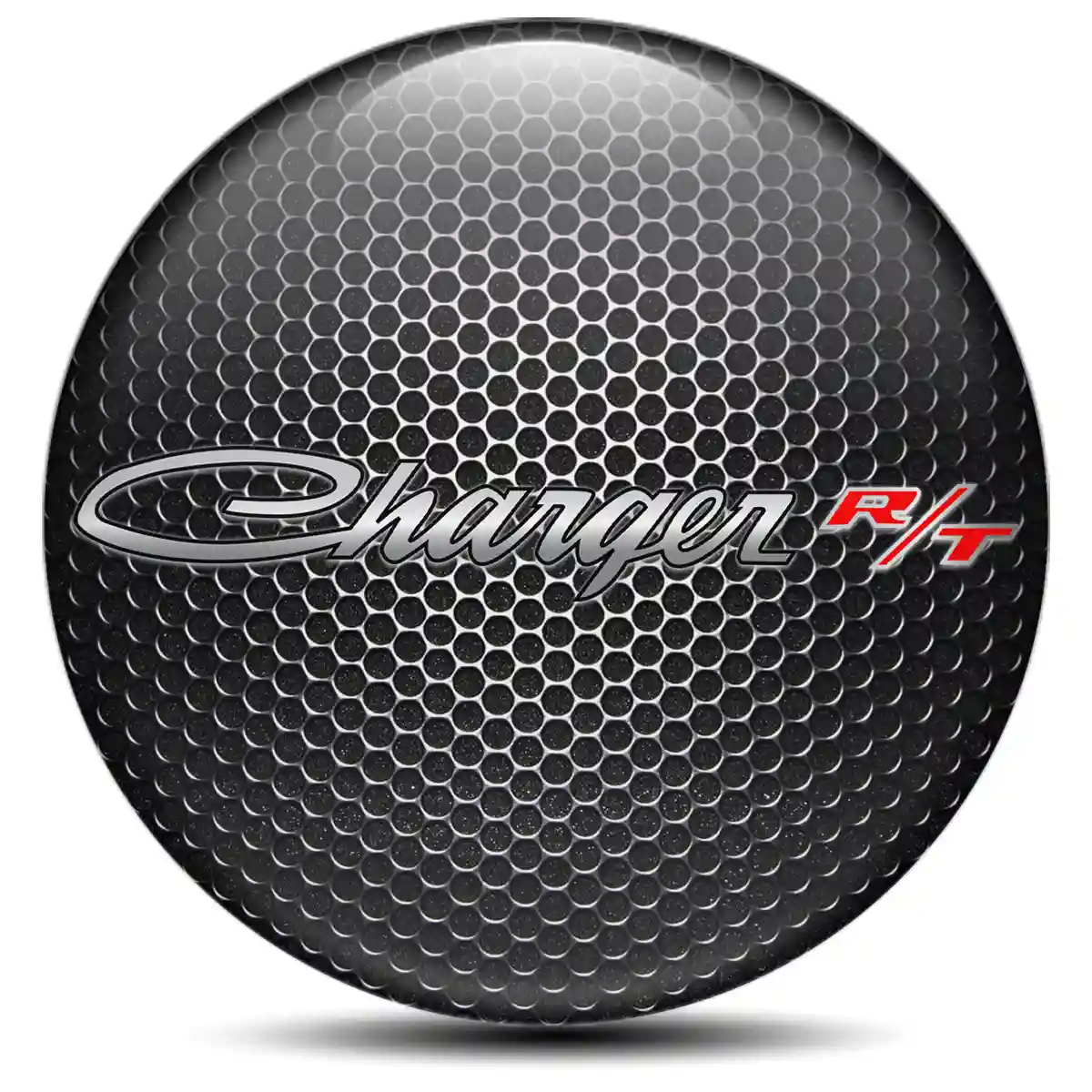 Dodge Charger Domed Sticker Self-Adhesive Stylish Design