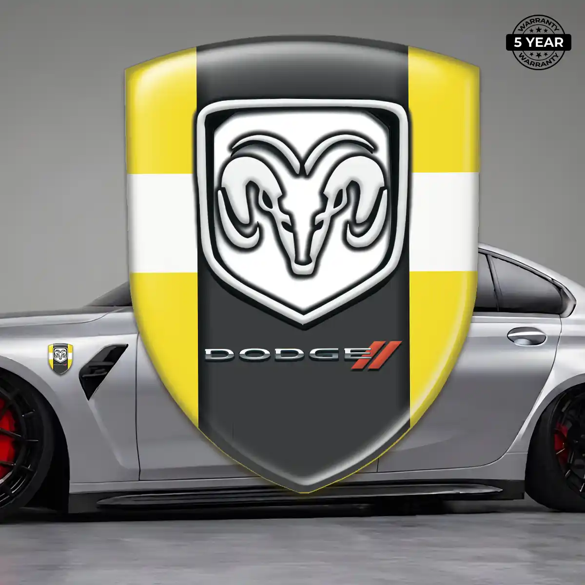 Dodge Crest Emblem Elite Finish