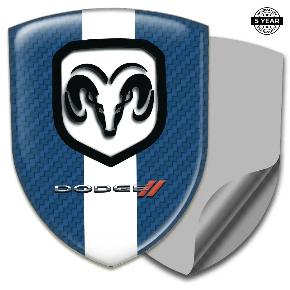 Dodge Crest Logo Emblem Refined Design