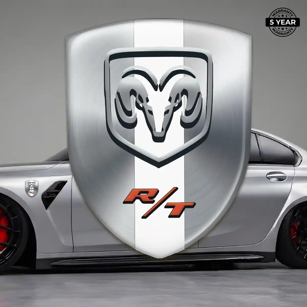 Dodge Domed Badge Refined Design