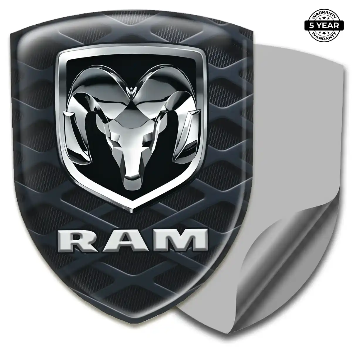 Dodge Domed Badge Sleek Style