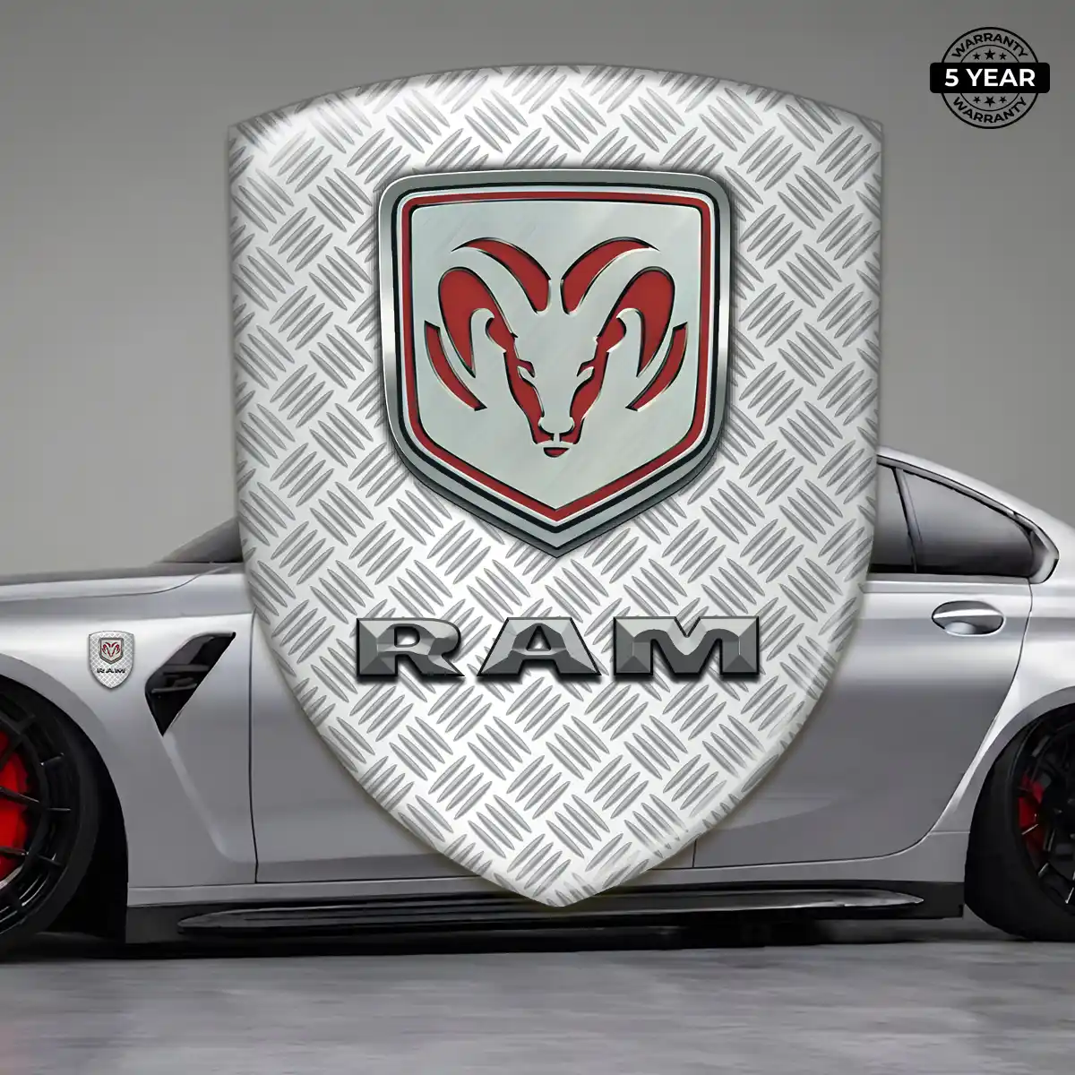 Dodge Domed Emblem Elite Finish