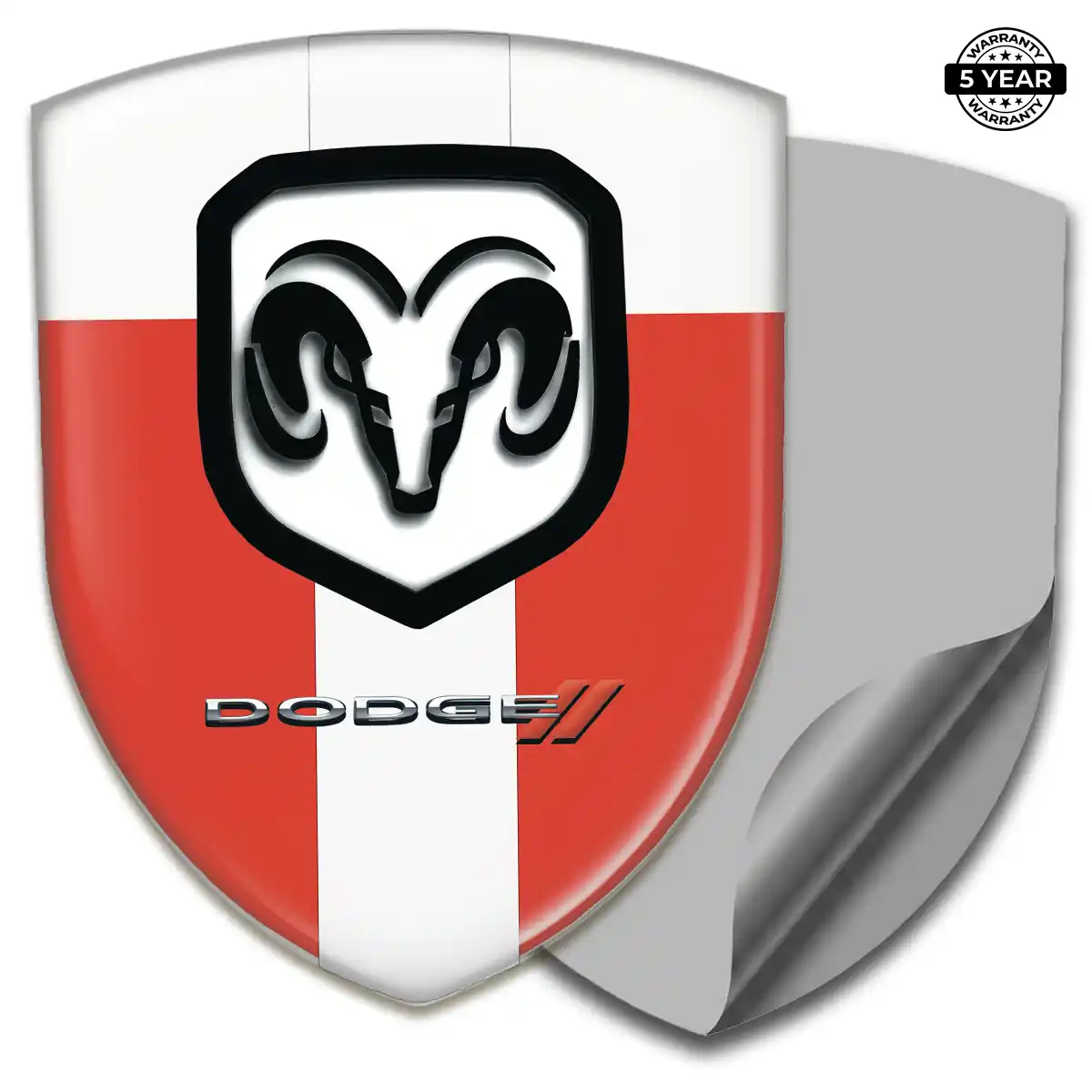 Dodge Domed Emblem Refined Design