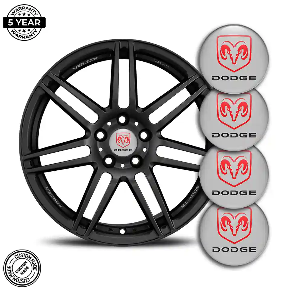 Dodge Domed Emblem Stylish Design