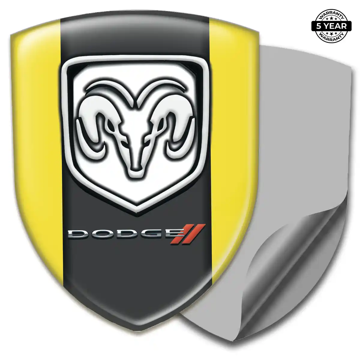 Dodge Emblem Logo Badge Sleek Style