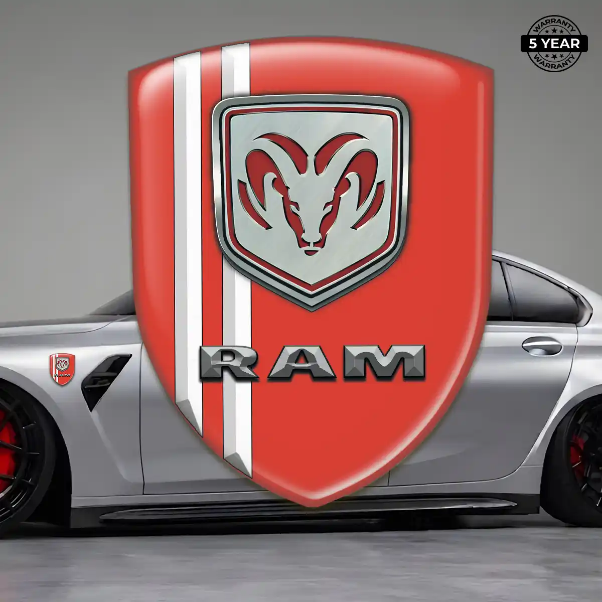 Dodge Emblem Shield Refined Design