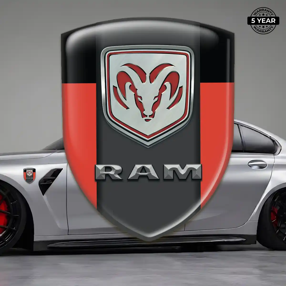 Dodge Emblem Silicone Refined Design