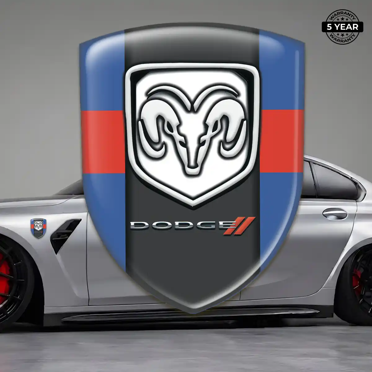 Dodge Emblem Sleek Style