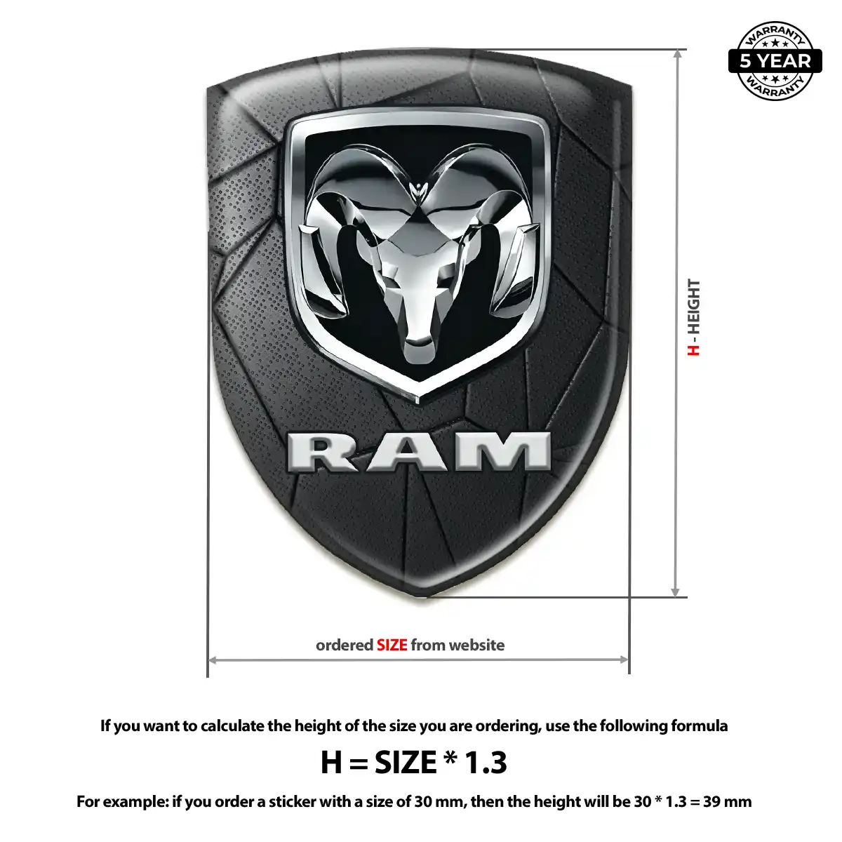 Dodge Logo Badge Refined Design