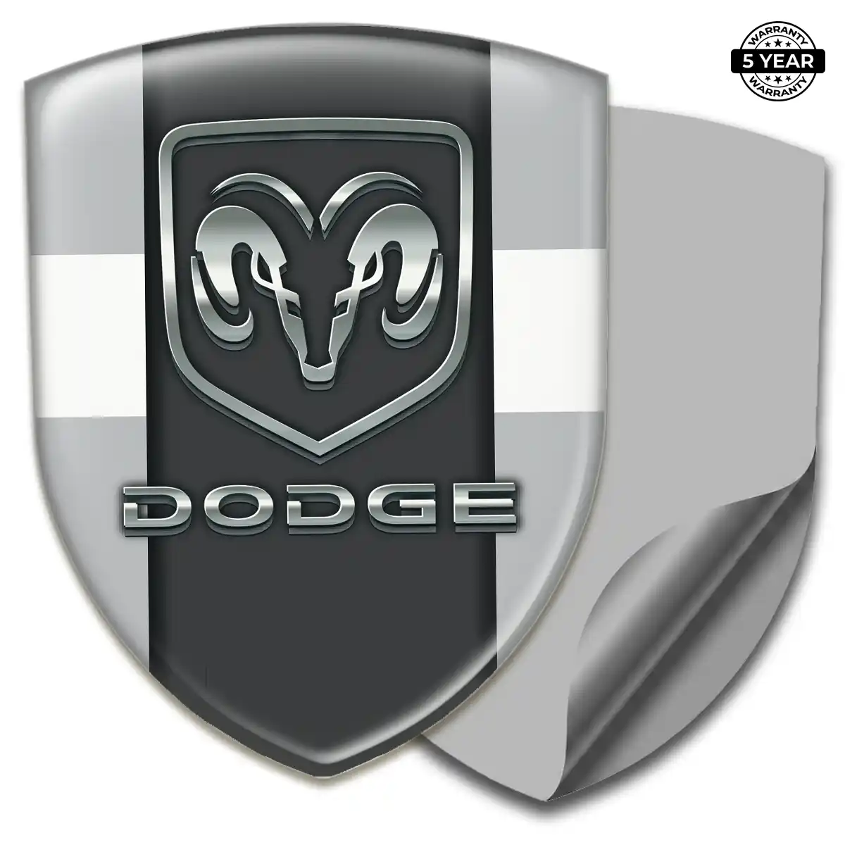 Dodge Logo Badge Sleek Style