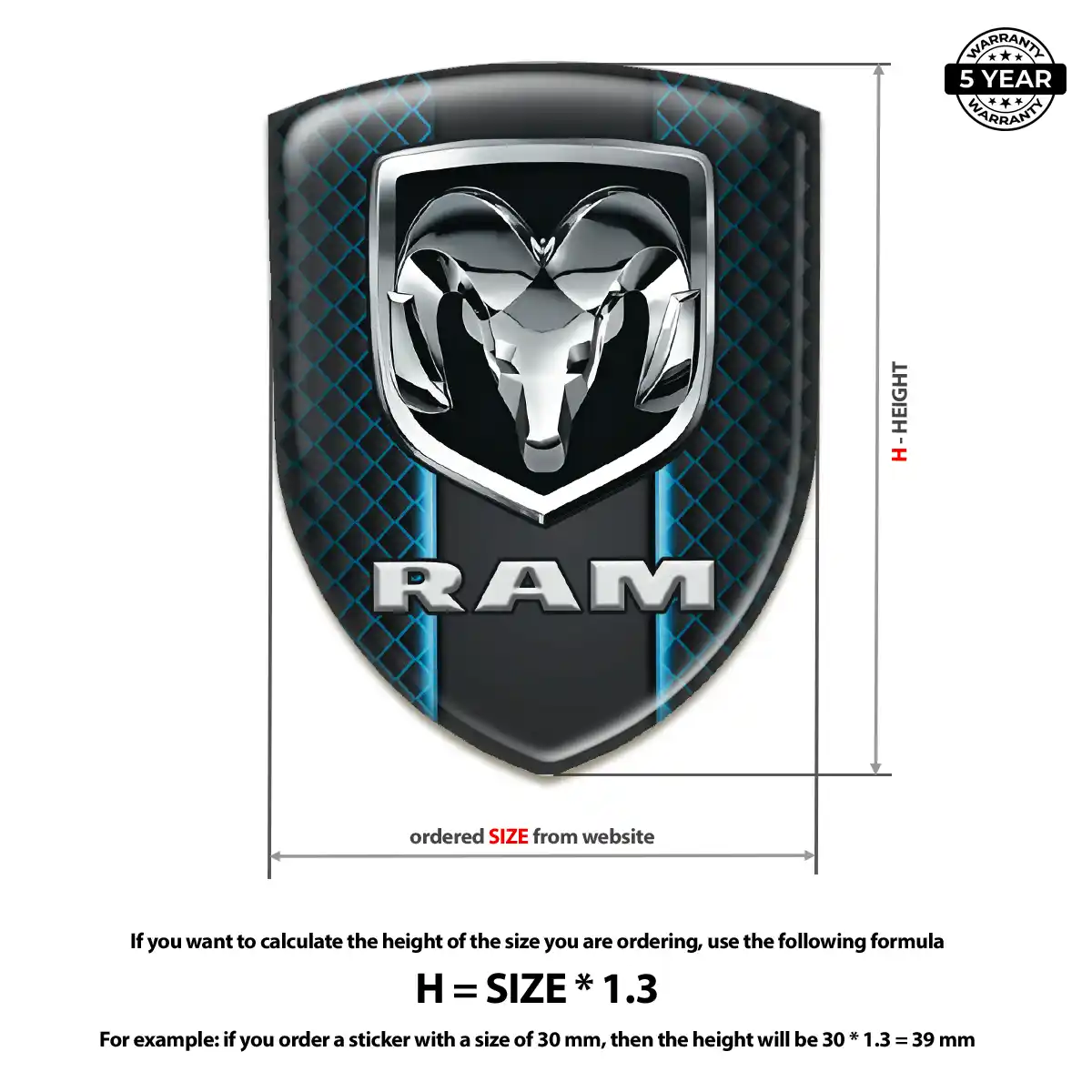 Dodge Logo Emblem Refined Design