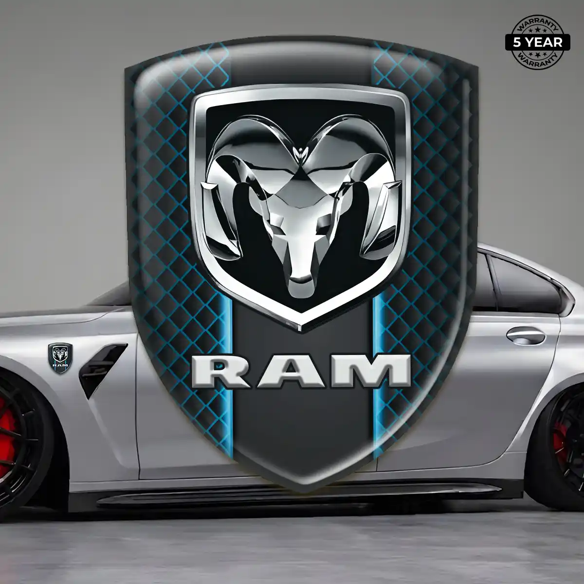 Dodge Logo Emblem Refined Design