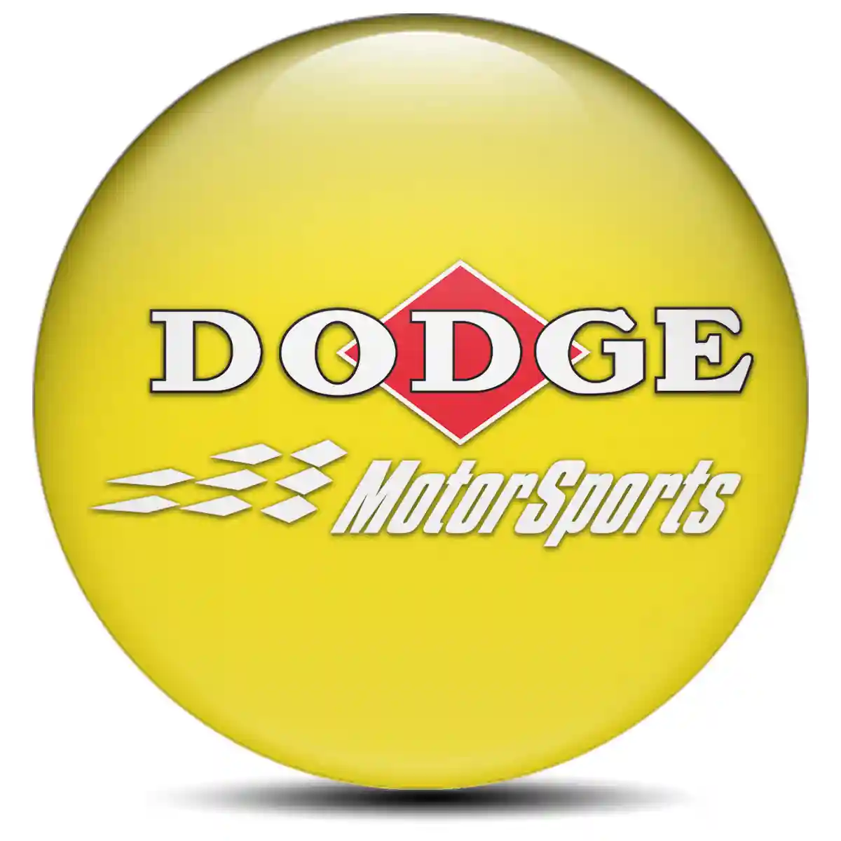 Dodge Logo Silicone Badge Self-Adhesive Stylish Design