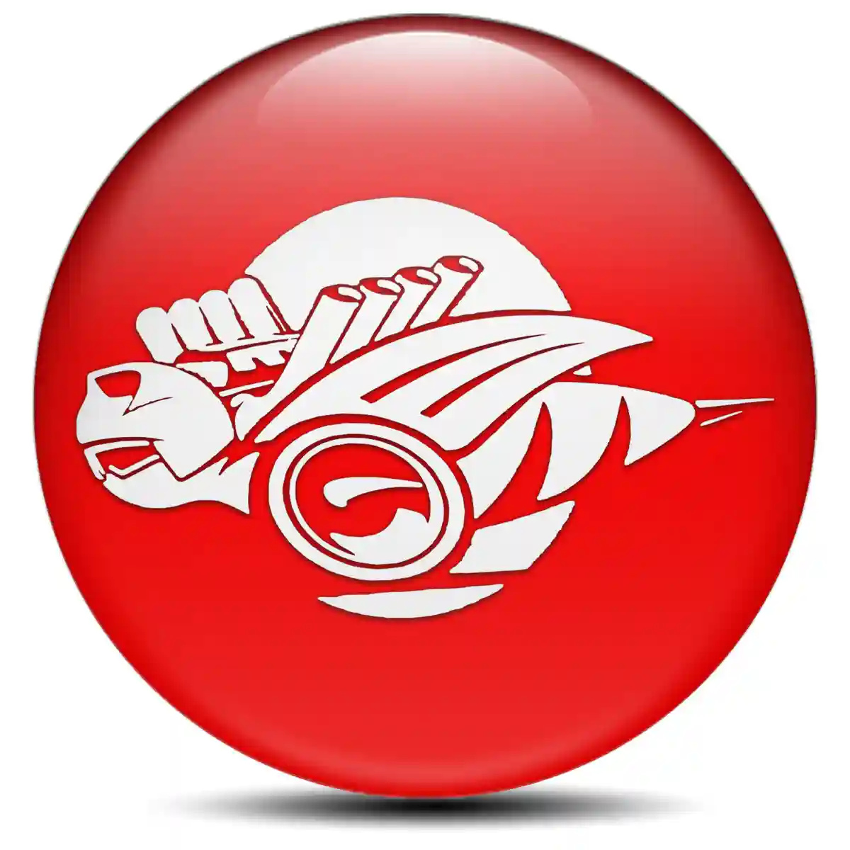 Dodge Logo Silicone Emblem Stylish Design