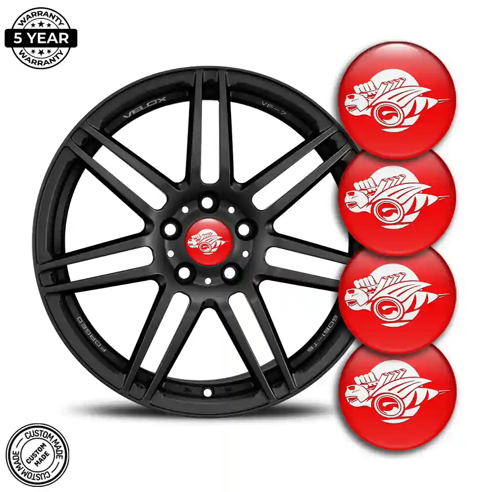 Dodge Logo Silicone Emblem Stylish Design