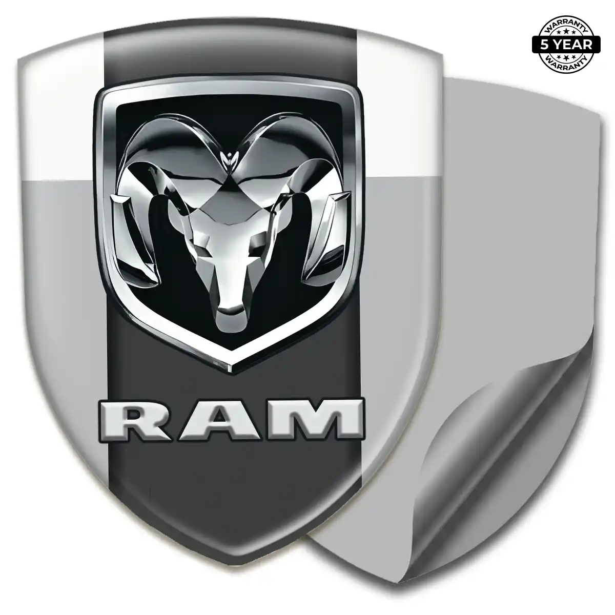Dodge Logo Sticker Sleek Style