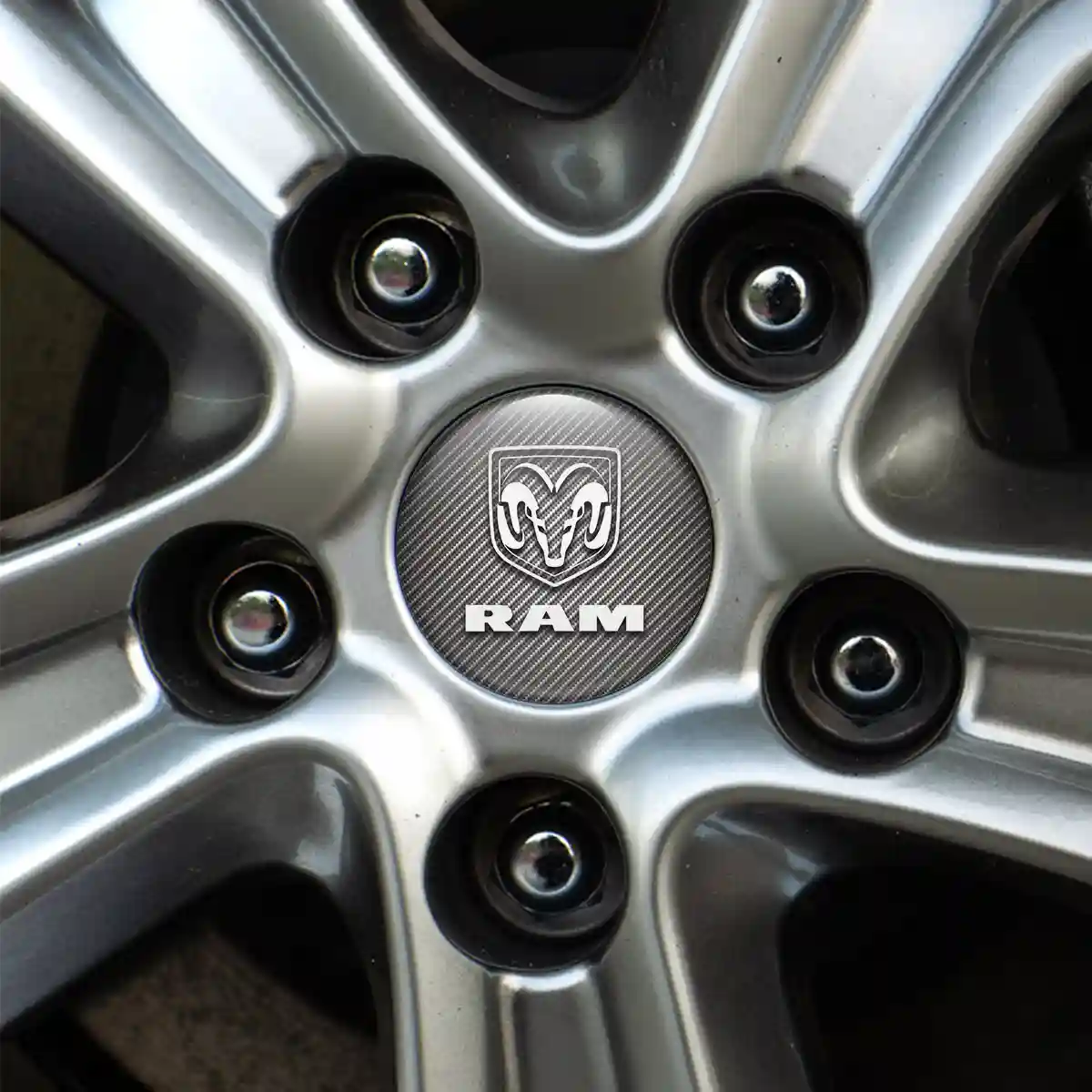 Dodge Ram Emblem Badge Self-Adhesive Stylish Design