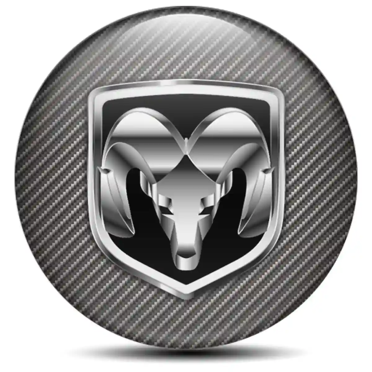 Dodge Ram Emblem Badge Stylish Design