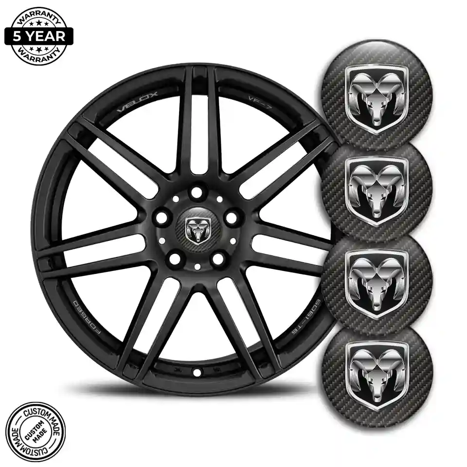 Dodge Ram Epoxy Sticker Stylish Design