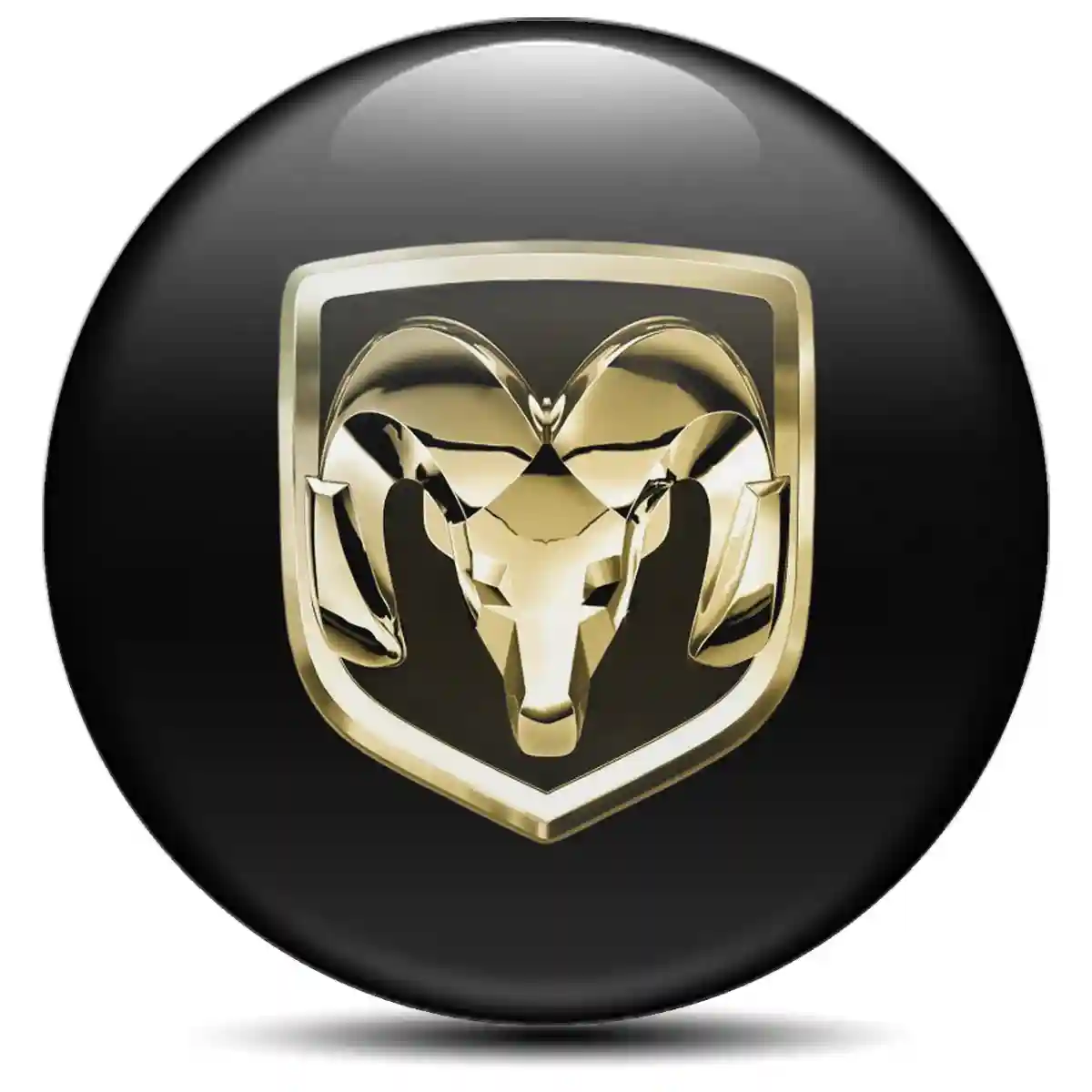 Dodge Ram Logo Silicone Emblem Stylish Design