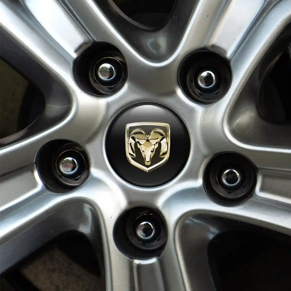 Dodge Ram Logo Silicone Emblem Stylish Design