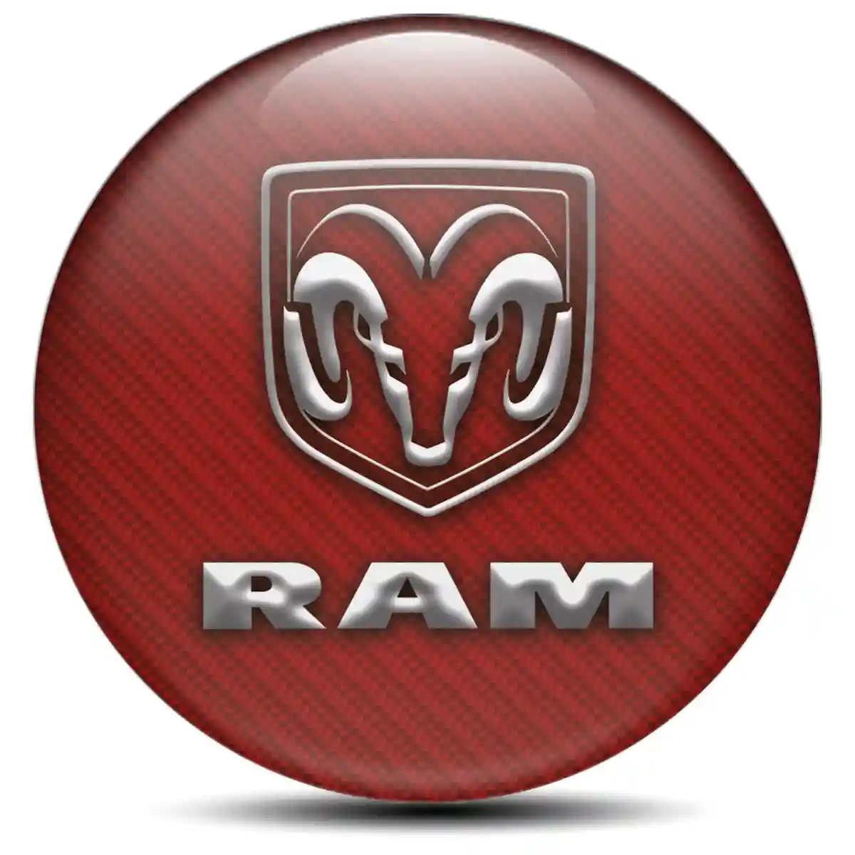 Dodge Ram Silicone Emblem High Quality