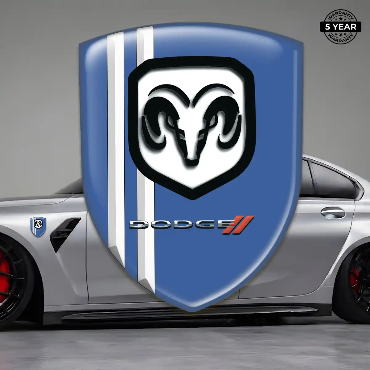Dodge Sticker Refined Design