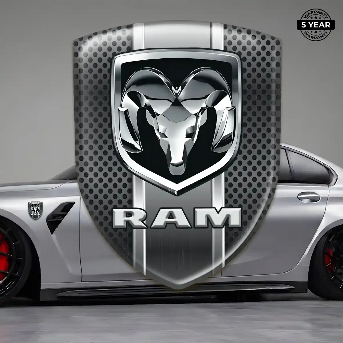 Dodge Sticker Sleek Style
