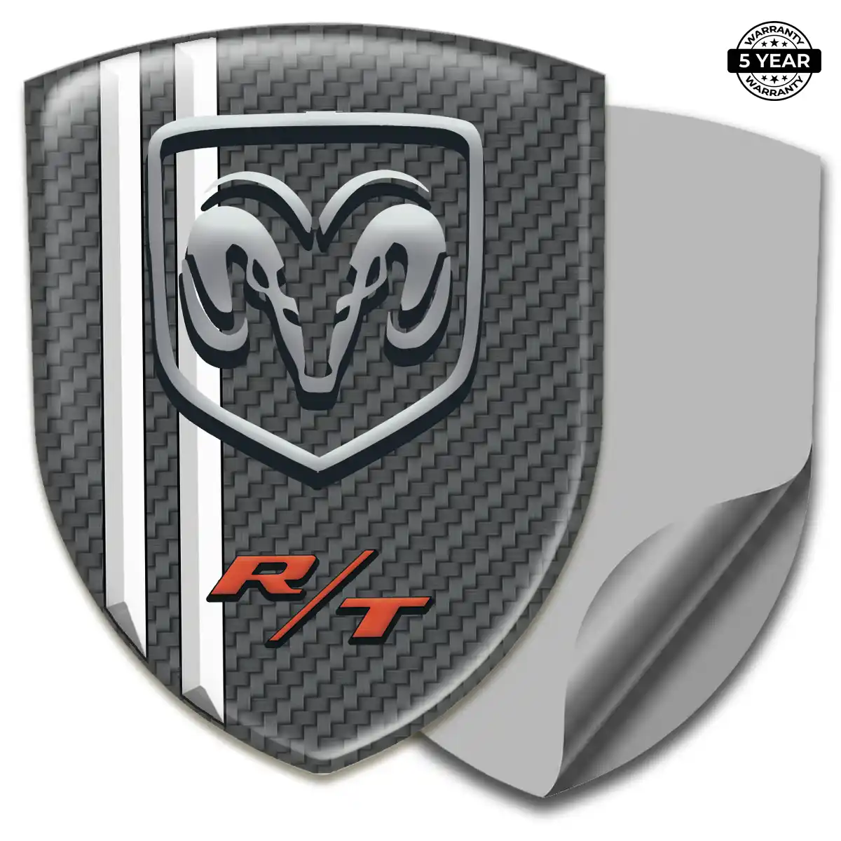 Dodge Vehicle Logo Sticker Sleek Style