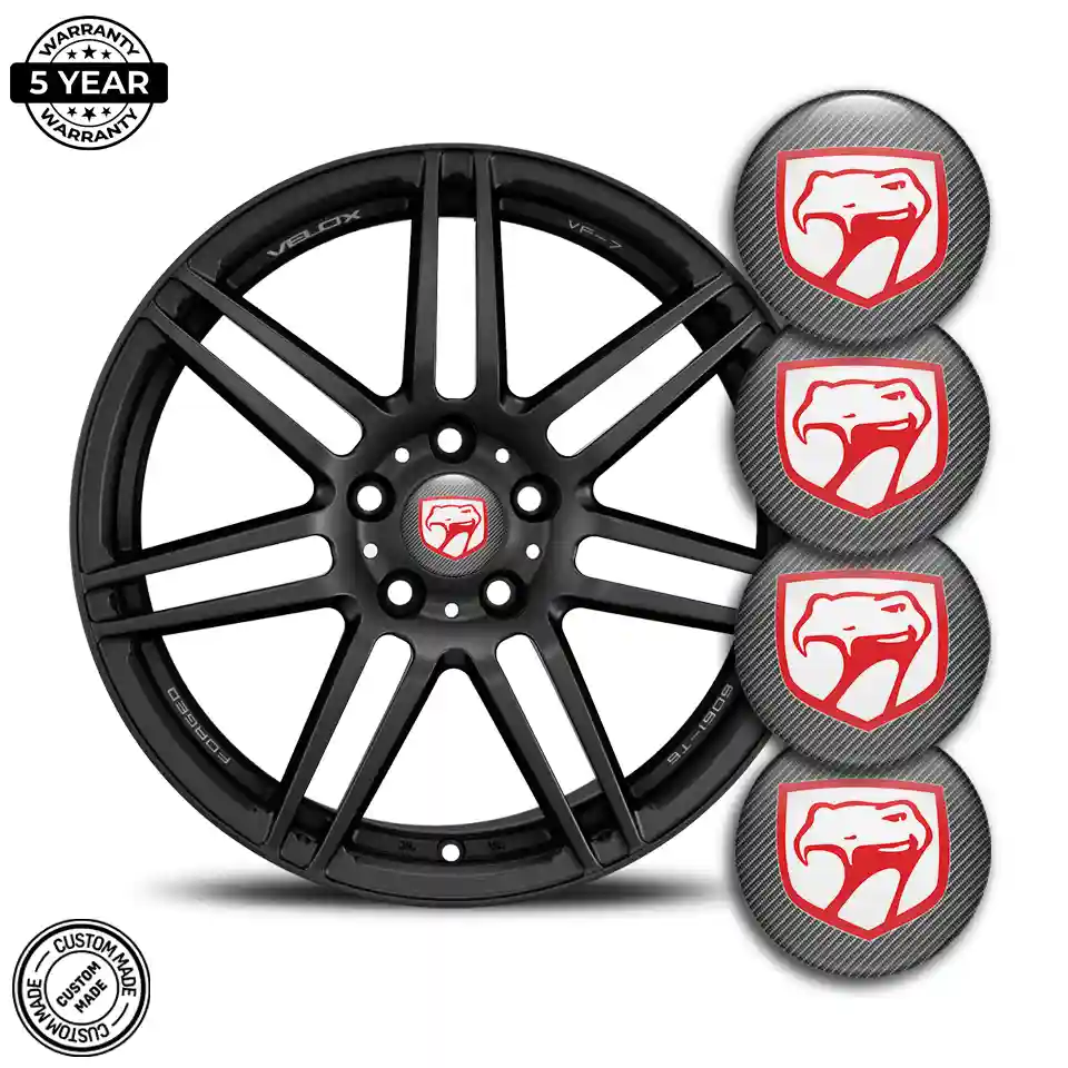 Dodge Viper Badge Emblems Center Cap High Quality