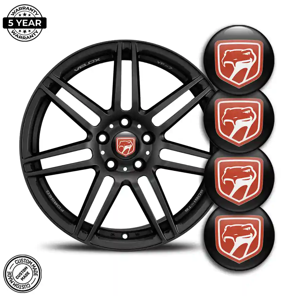 Dodge Viper Logo Emblem Self-Adhesive Stylish Design