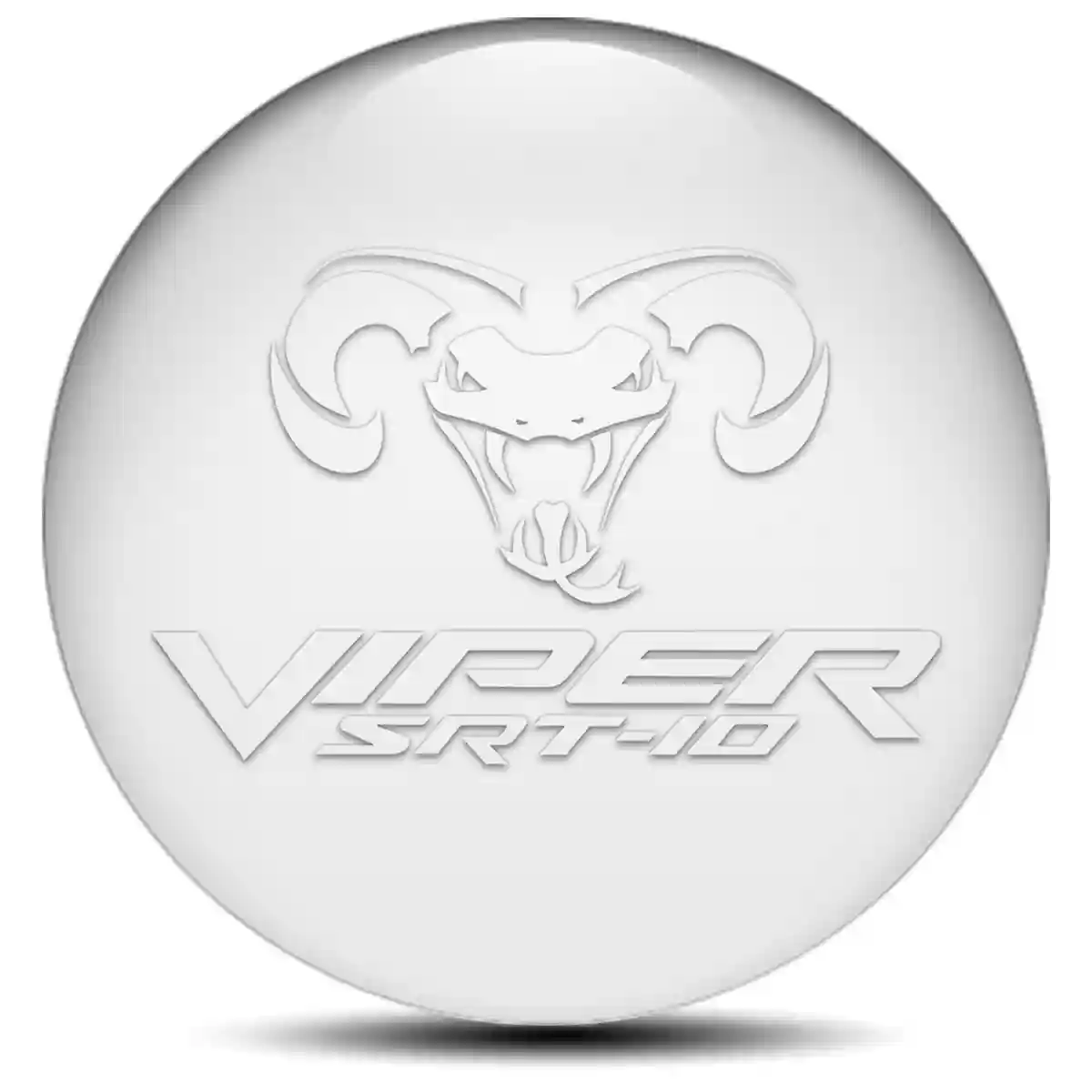 Dodge Viper Silicone Emblem Self-Adhesive Stylish Design